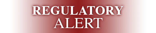 Regulatory Alert